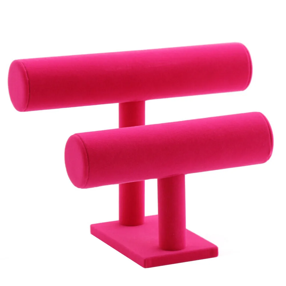 

Detachable Two Tier Bracelet Rack Jewelry Holder Organizer for Display Protection Bangle Stand Bracelet Holder