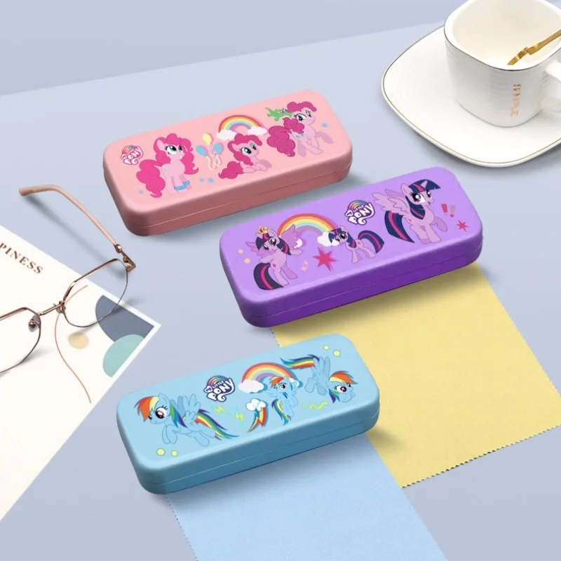 

Магнитный футляр для очков My Magical Little Ponys с дизайном Пинки Пай, Рэйнбоу Дэш и Твайлайт Спаркл, противоударный футляр для очков