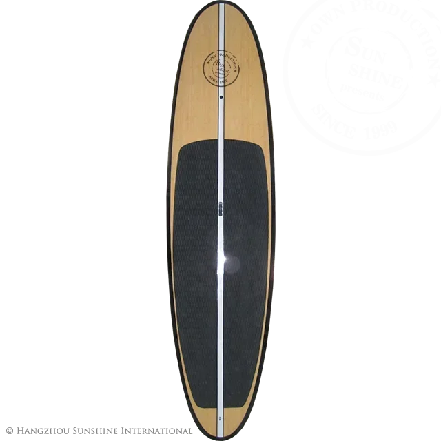 Popular Bamboo Surfboard Stand Up Paddle Board  SUP