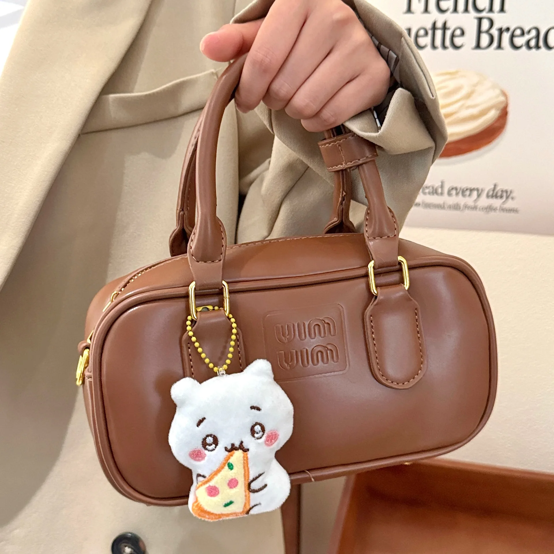 1/3 Stück Chiikawa süße Plüsch Cartoon Puppe Anhänger Brosche Rucksack Schlüsselanhänger Dekoration Anhänger – Detail 11
