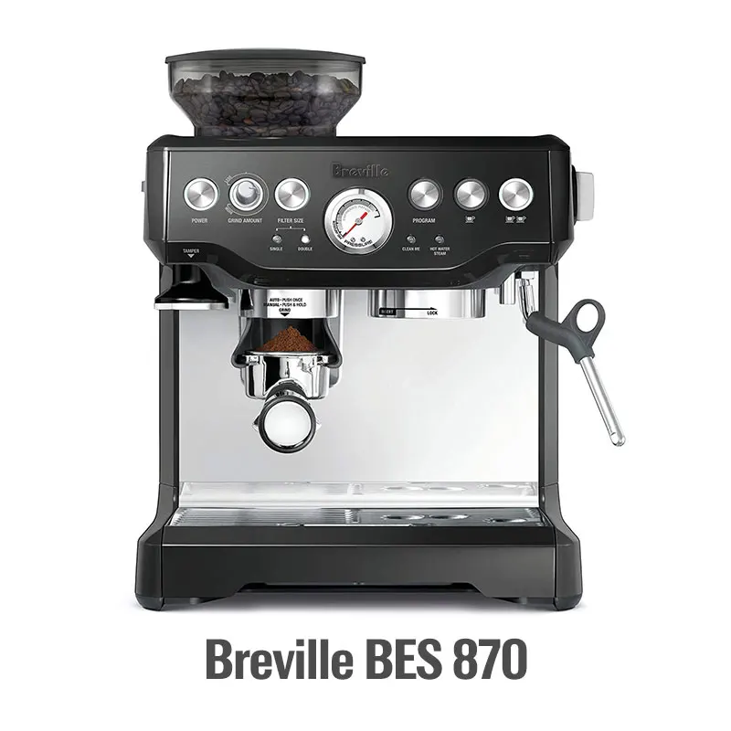 

New Breville Bes870 semi-automatic domestic and commercial coffee machine