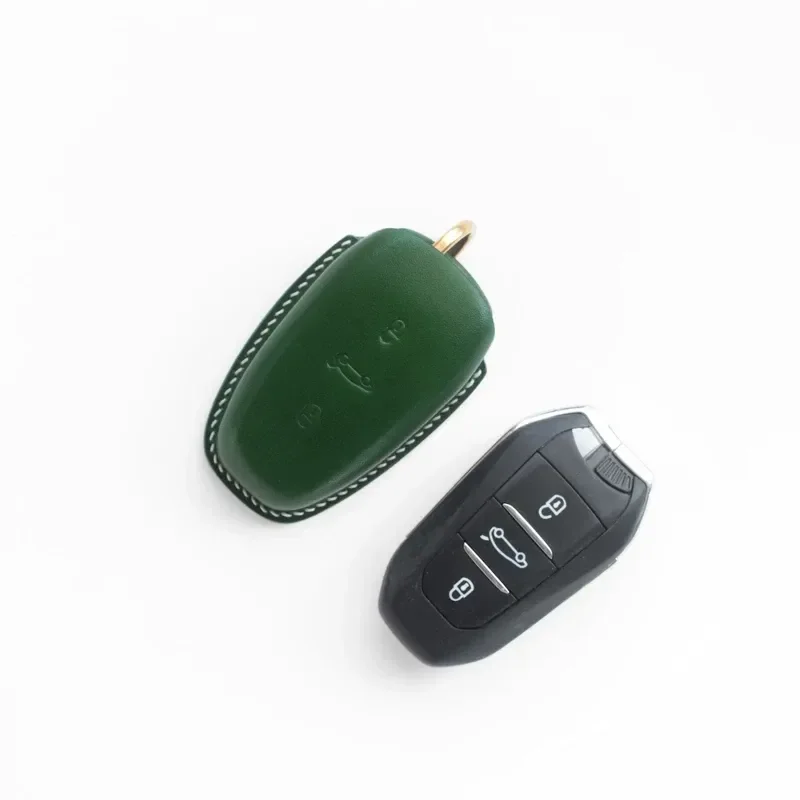 Etui-a-cles-en-cuir-fait-main-pour-peugeot-5008-508-4008-simple-elegant-haut-de-gamme-exquis-personnalise