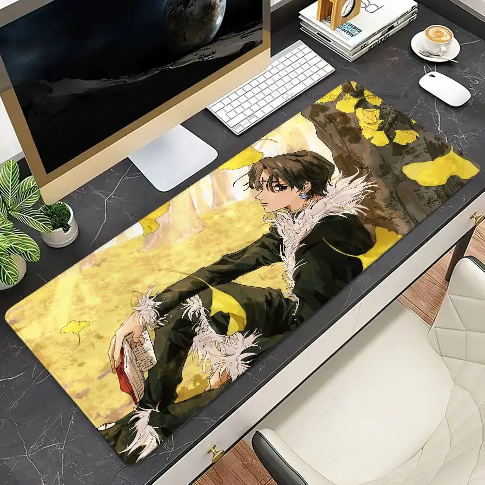 Chrollo Lucilfer Anime H-HUNTER X HUNTER Mousepad Non-slip Suitable For Office Computers Laptops E-sports Game Desk Mats XXL Ke
