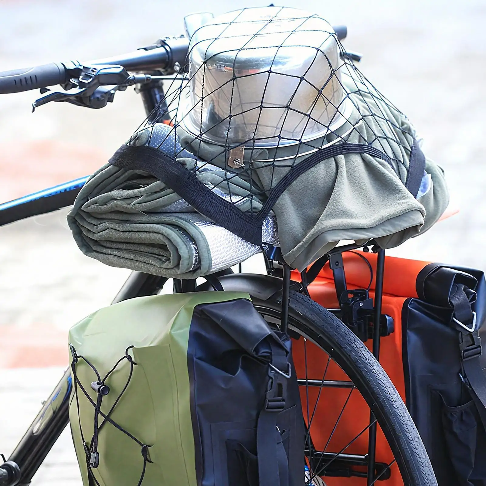 Bicycle Front Rack Pannier Equipment For Road Cycling Bike Front Pannier Rack For Picnic Basket Garage Storage Scooter Electric