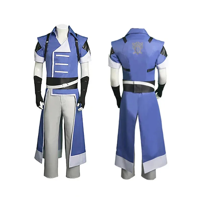 

Anime Castlevania Nocturne Richter Belmont Cosplay Costume Uniform Top Pants Glove Adult Suit Halloween Party Costume for Men