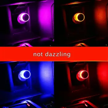 Araç İçi Mini USB LED Ortam Aydınlatması Dekoratif Lamba Araç Ortam Işığı Neon Otomobil İç Mekan LED Dekorasyonu Araç Aksesuarları Gadget 10 best sales Air Max 95 Neon - №1