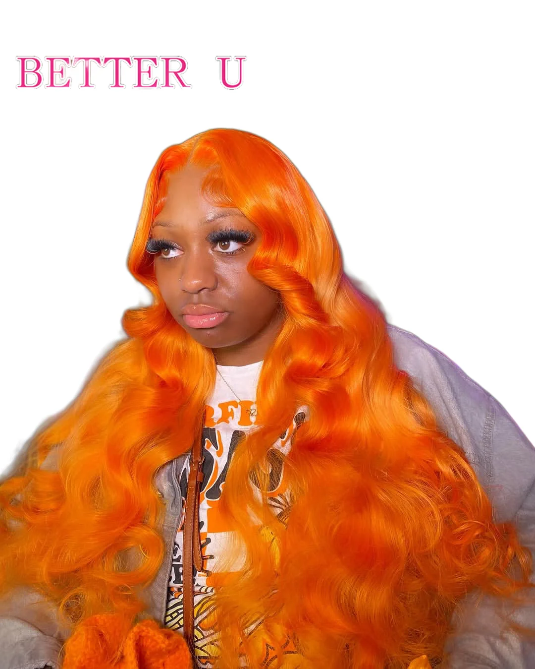 30 40 بوصة برتقالي اللون 13x6 الدانتيل الباروكة الأمامية 100% شعر الإنسان الجسم موجة 13x4 الدانتيل الشفاف أمامي متموج الباروكات 180 الكثافة