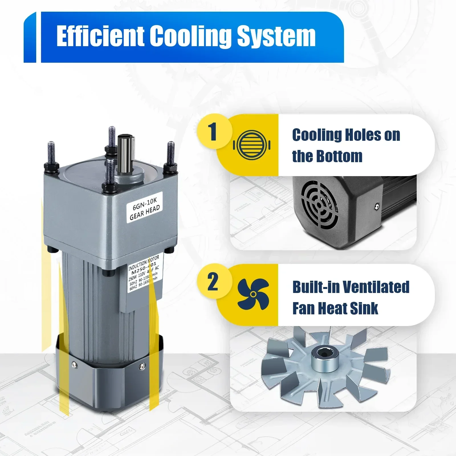 New 250W 10K Speed …