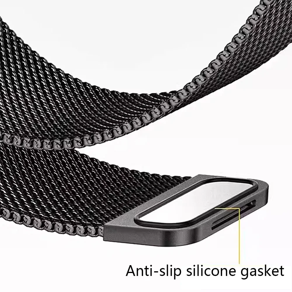 20mm 22mm Milanese Magnetic Strap for Redmi Watch 5 Active Samsung Galaxy Watch 7 6 5 4 Metal Bracelet for Redmi Watch 5 Lite