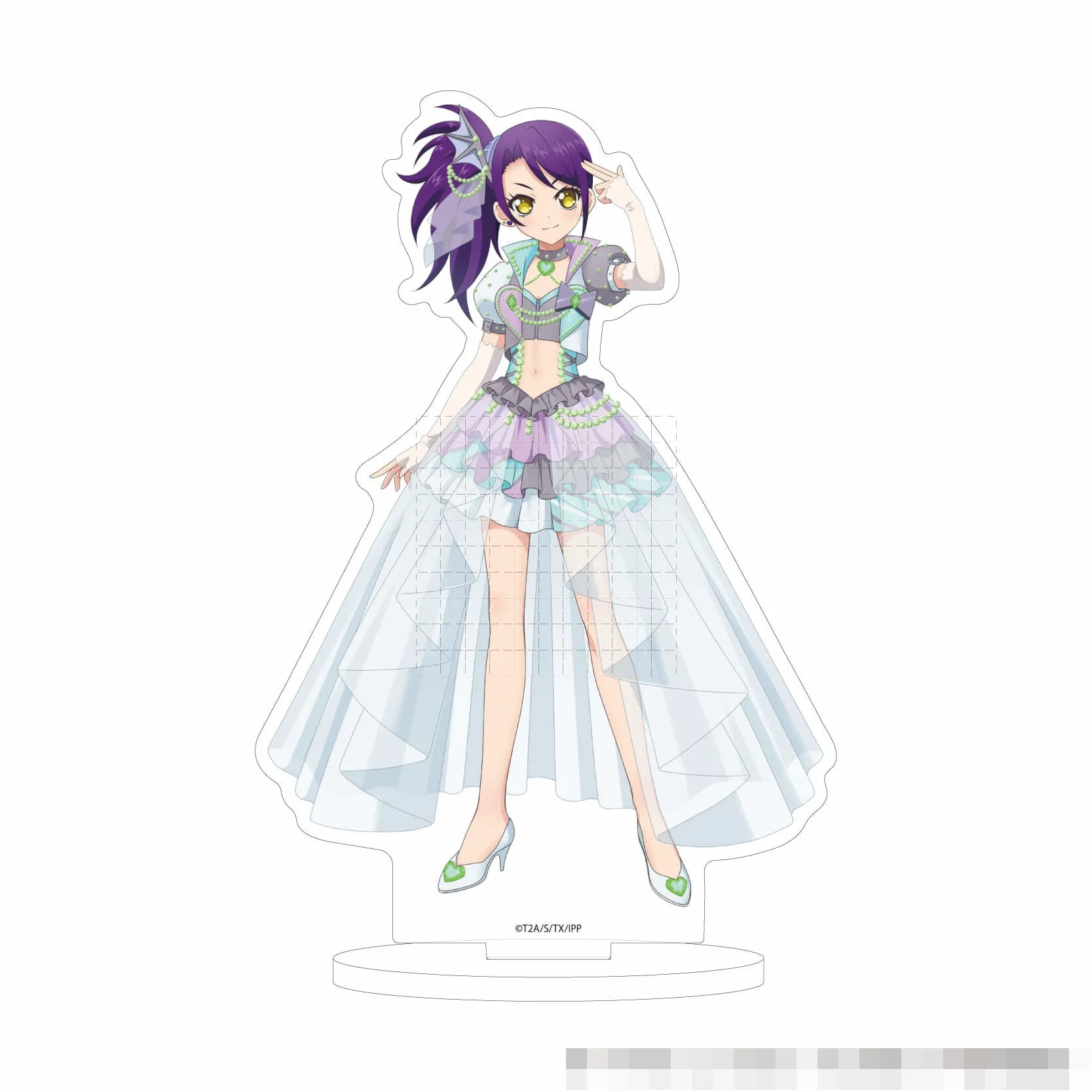 Game Minami Mirei Yumekawa Yui Anime Shiratama Mikan Manaka Laala Acrylic Stand Doll Figure Model Plate Cosplay Toy for Gift