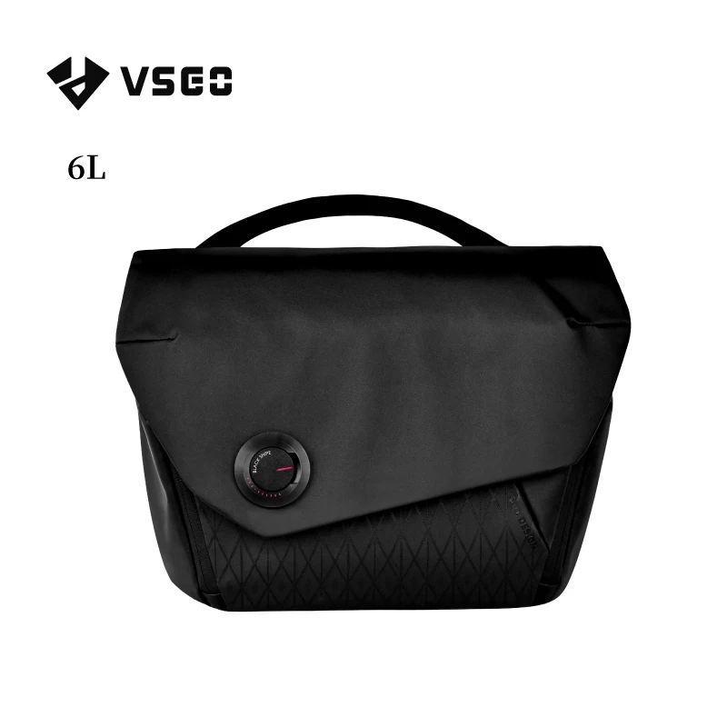 

VSGO Black Harrier Professional Photography Bag Chest Bag Crossbody Messenger Bag 6L for Men Women, Switch Drone Photography