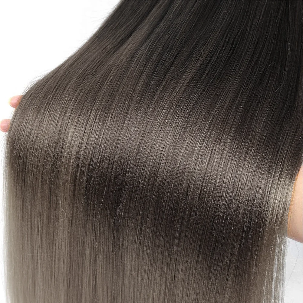 Voorgespannen Vlechten Synthetisch Haar Ombre Gehaakte Vlechten Warm Water Instelling Zachte Yaki Textuur Hair Extensions Gemakkelijk Jumbo Vlechten