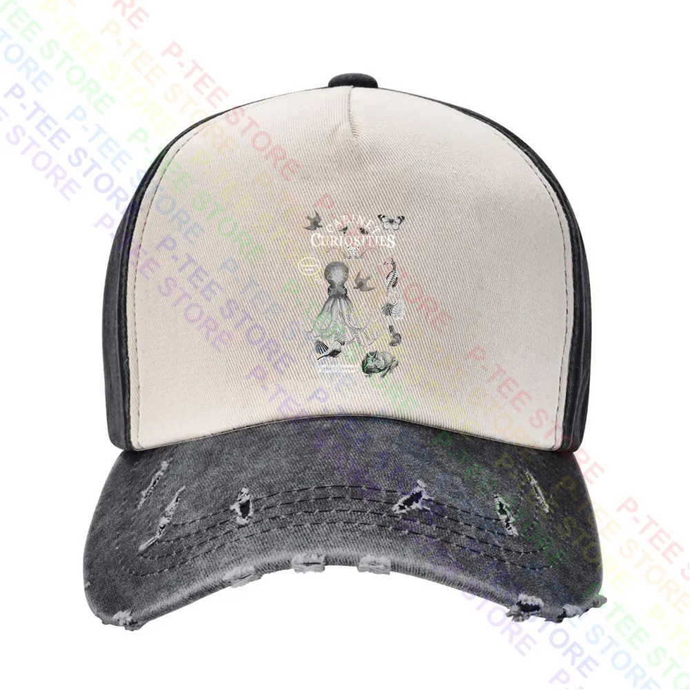 Houston Museum Of Natural Science Cabinet Curiosities Octopus Moth Baseball Cap Snapback Caps Knitted Bucket Hat