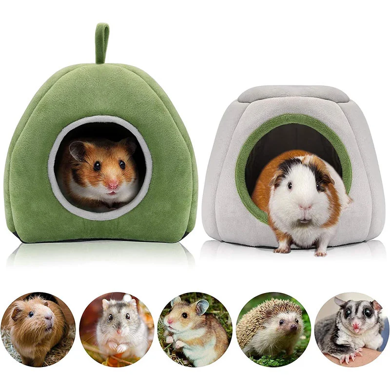 

Guinea Pig Bed - Washable Cage Accessories Small Animal Hideout For Chinchilla, Hamsters, Hedgehog