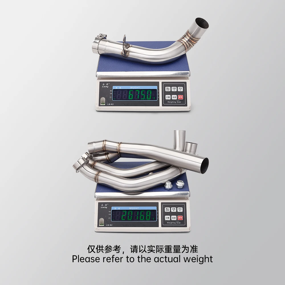 

Подходит для мотоциклов VOGE 900DS, Zero 900 DS, DS900X, DS900 X 2024 2025: передняя и средняя соединительная труба выхлопной системы, глушитель