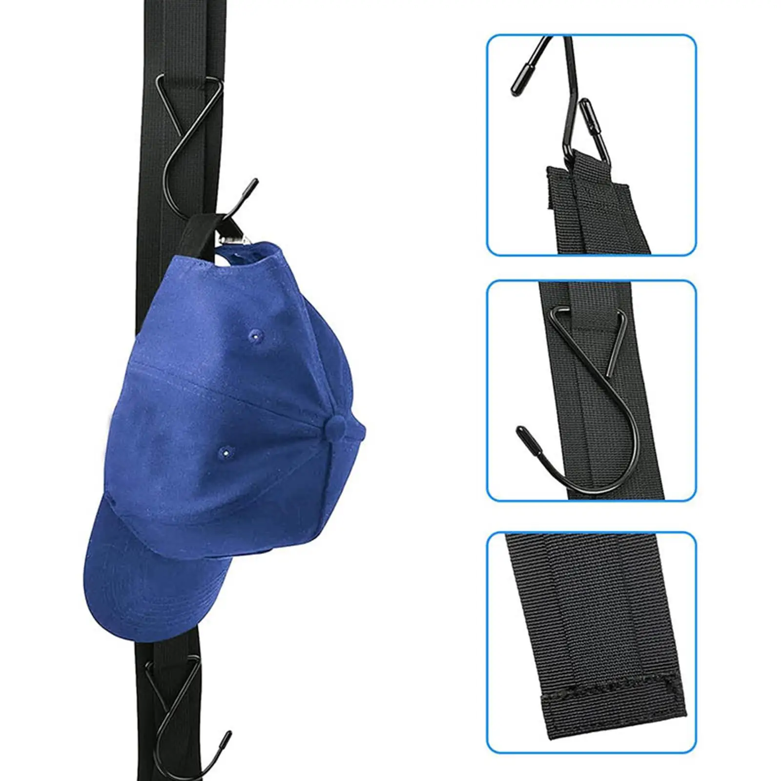 Ice Hockey Equipment Organizer Hanging Strap Hanging Hockey Equipment Drying Rack for Sports Home Dorm Football