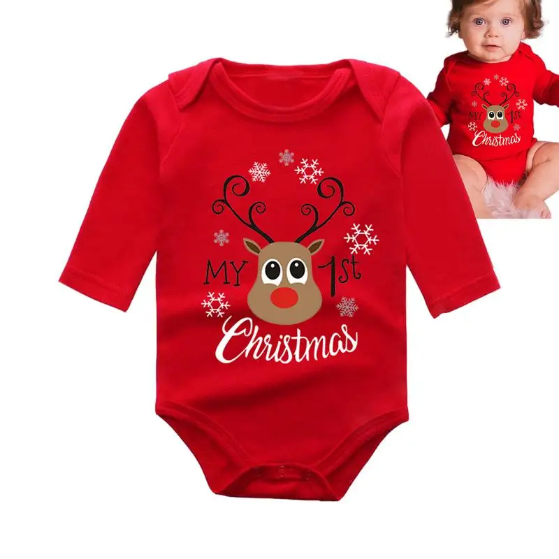 

Christmas Clothing Christmas Baby Winter Clothing Breathable Thanksgiving Christmas Outfit For Tiddler 0-18 Months