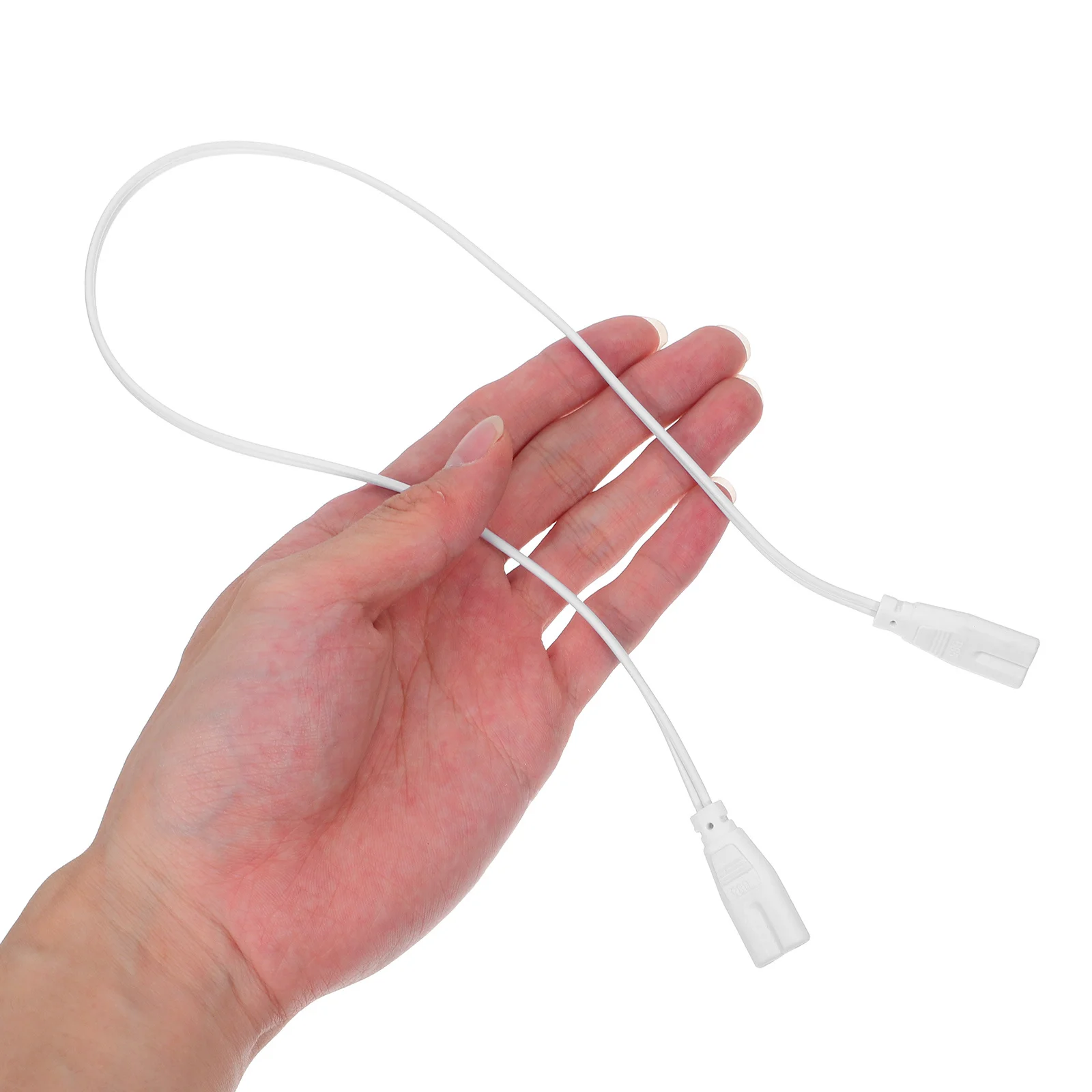 

10Pcs 50Cm LED Lamp Connecting Wire Double Ended Male Extension Cord - Replacement Power Supply Cord for LED Light Fixture