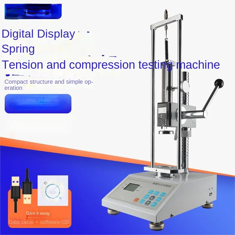 Digital Display Spring Tensioning/Pressing Testing Machine St-10 Pul-out Piece Spring Tension Spring Stretch Force of