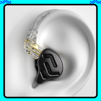KZ ZNA 12MM Dual-magnetic Cavity Dynamic In Ear Earphones HiFi Bass Monitor Earbuds Sport Headset Headphones