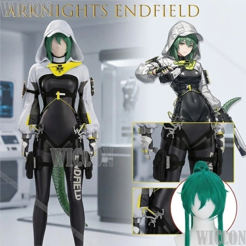 Arknights Endfield fluorite Cosplay Costume Female Game Role Play Outfit Bodysuit Women Holloween Comic Con Navidad Carnaval