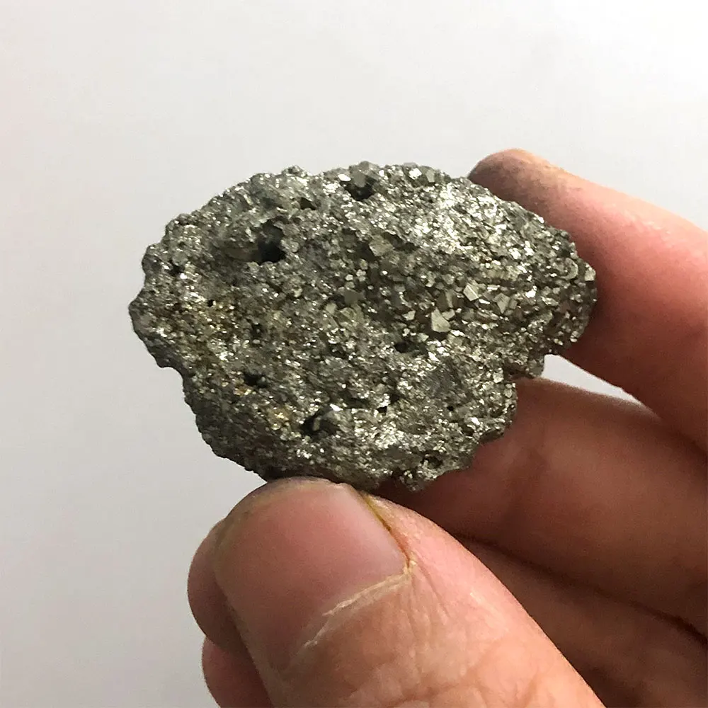 Pyrite Raw Stone Natural Chalcopyrite Fools Gold Nuggets Quartz Crystals Cluster Healing Mineral Reiki Gemstones Home Decoration view 5
