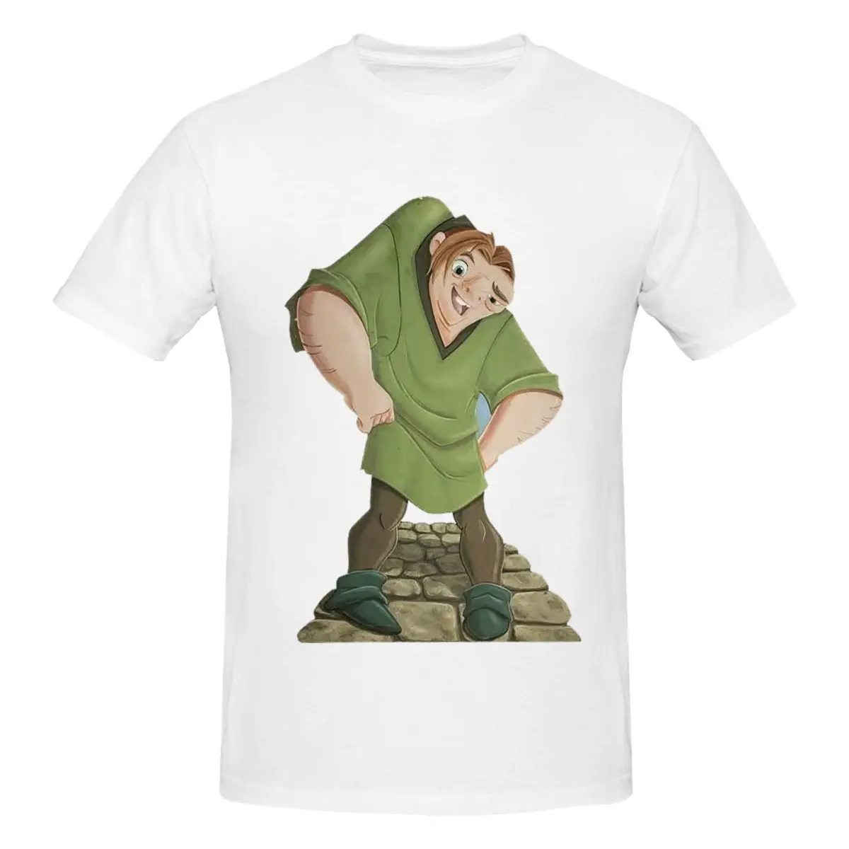 The Hunchback Of Notre Dame T-Shirt for Men Cotton Oversized T Shirts Men's Short Sleeve Crew Neck Summer Clothes Tops S-6XL