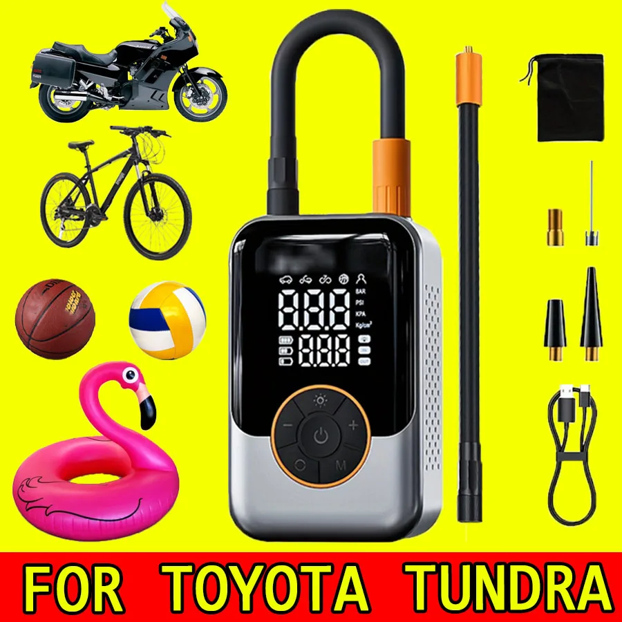 

FOR TOYOTA TUNDRA Portable Wireless Car Inflation Pump Intelligent Portable Air Compressor Car Tire Wireless Air Pump