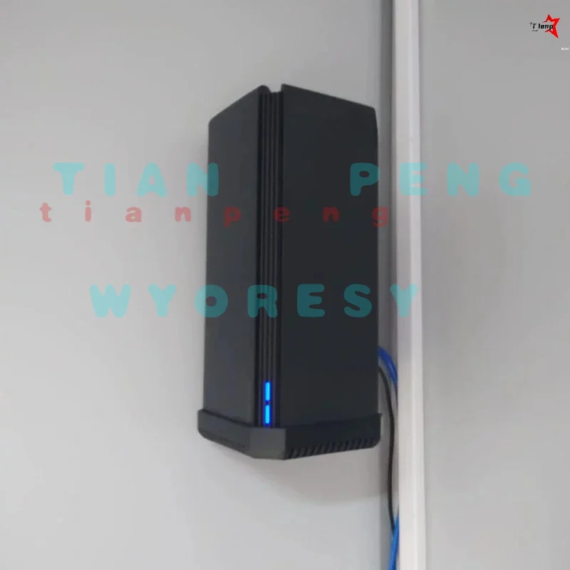 Space‑saving Fixed Station for Xiaomi Network Gear Custom Base Made For Compact Indoor Household Mesh Wireless Network Unit