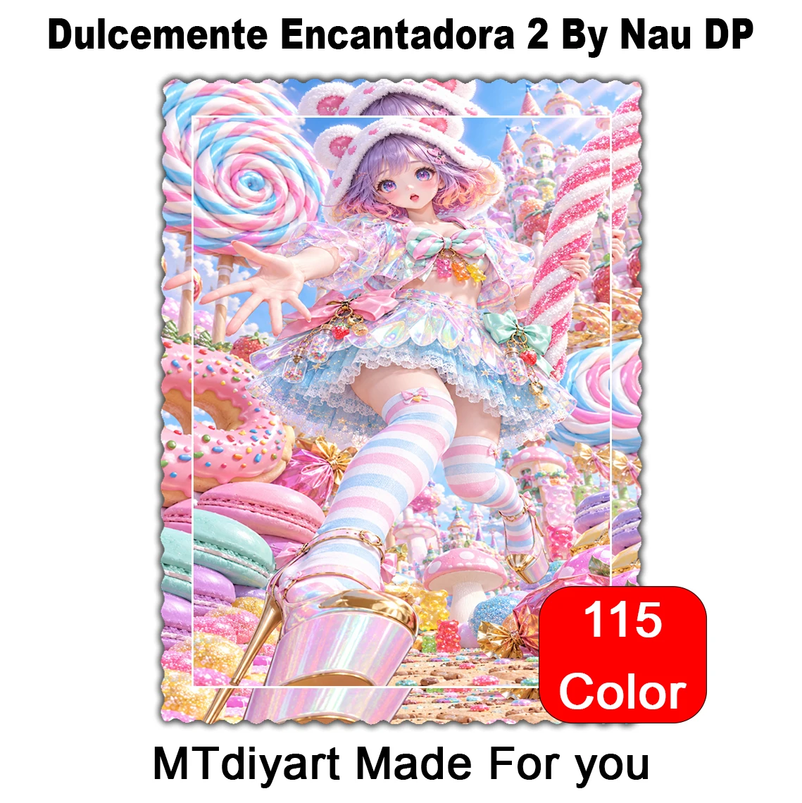 Dulcemente Encantadora 2 By Nau DP 115 Colors 50x70 70x100 Diamond Painting - AliExpress 15