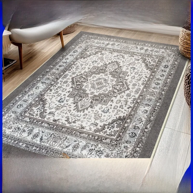 

Waable Carpet Living Room Tea Table Vintage Water Waable Foldable Anti-Slip Fine Branch Camere Blanket Cross-Border