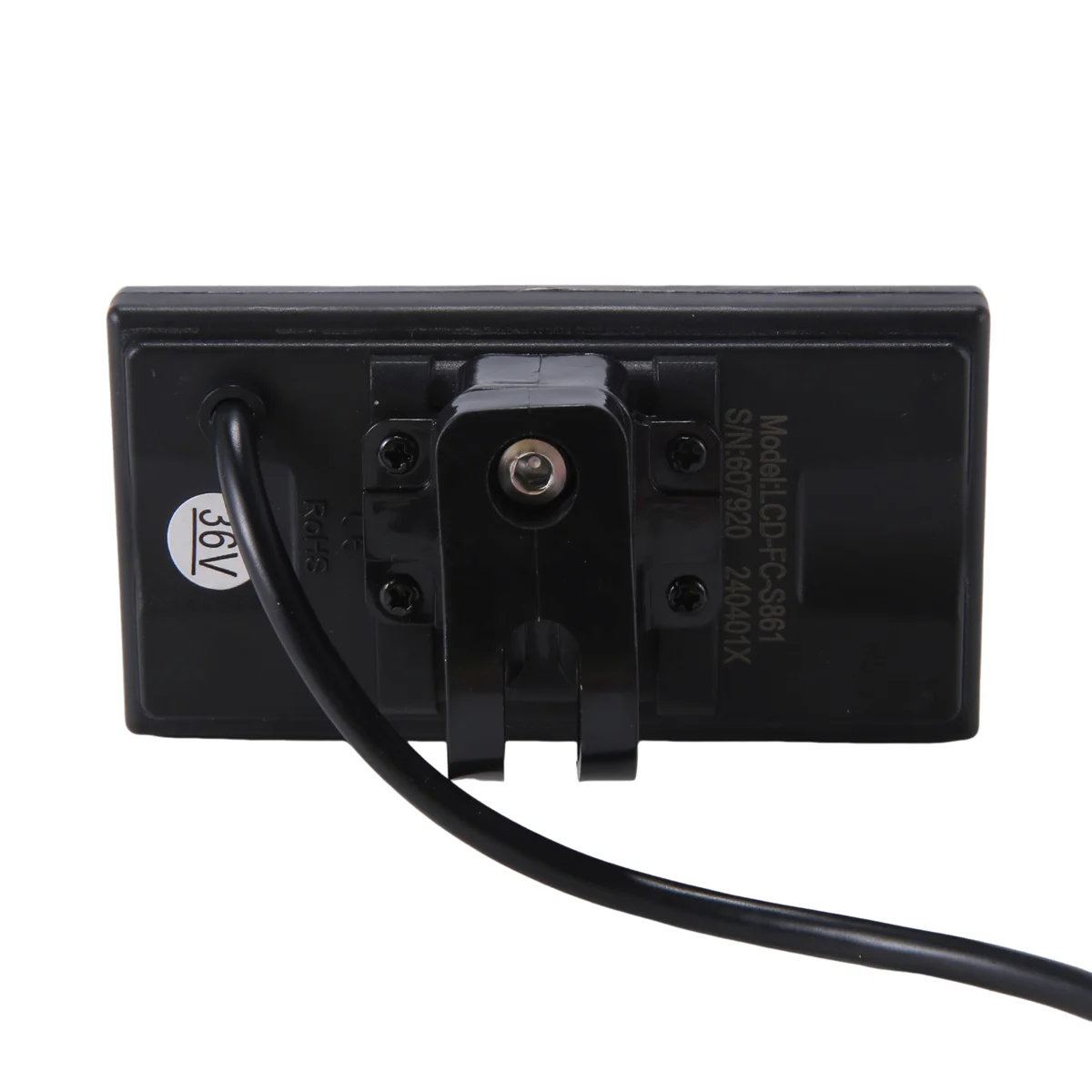 S861 Electric Bike Colorful LCD Display Meter IP65Waterproof 6Pin Male Connection Plug Intelligent Display Electric Bike