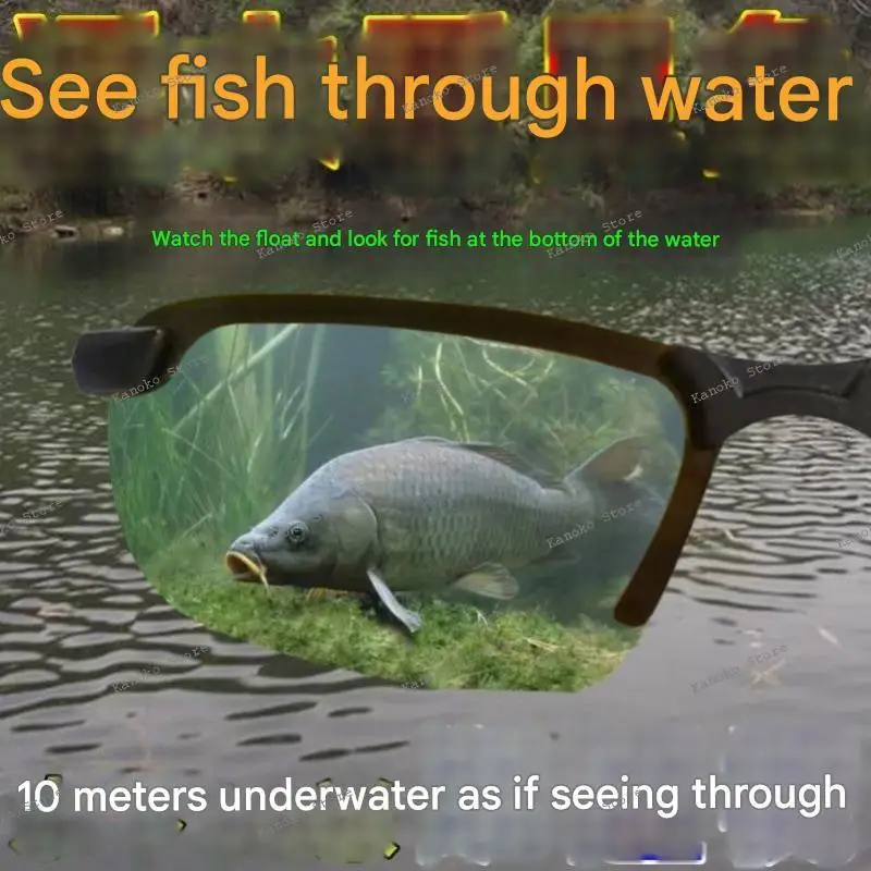 

Рыбалка See Drift Поляризационные очки Озеро Стрельба Рыбалка See To See The Bottom of the Water High