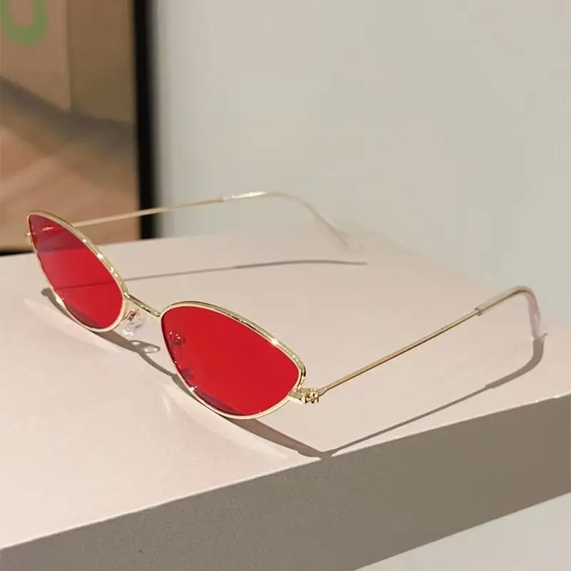 Sexy Cat Eye Sunglasses Women Retro Small Black Red Pink Cateye Sun Glasses Female Vintage UV400 Shades Glasses