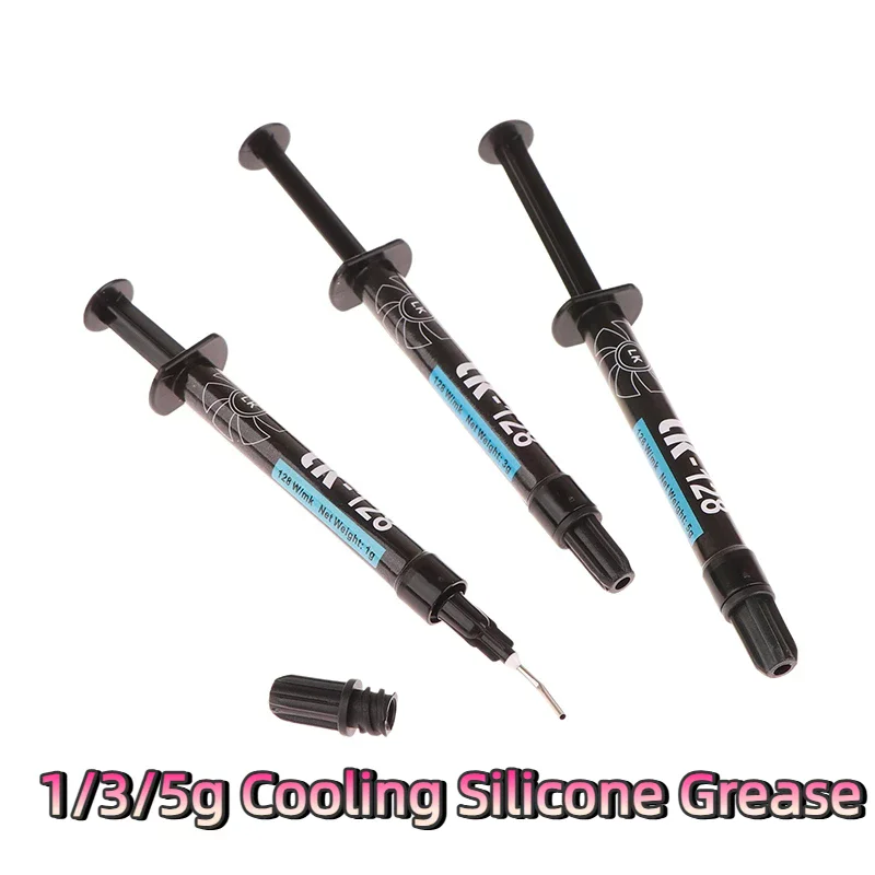 1g/3g LK-128 Liquid Metal Thermal Paste CPU GPU Graphics Card CPU Laptop Cooling Conductive Silicone Grease Sheet