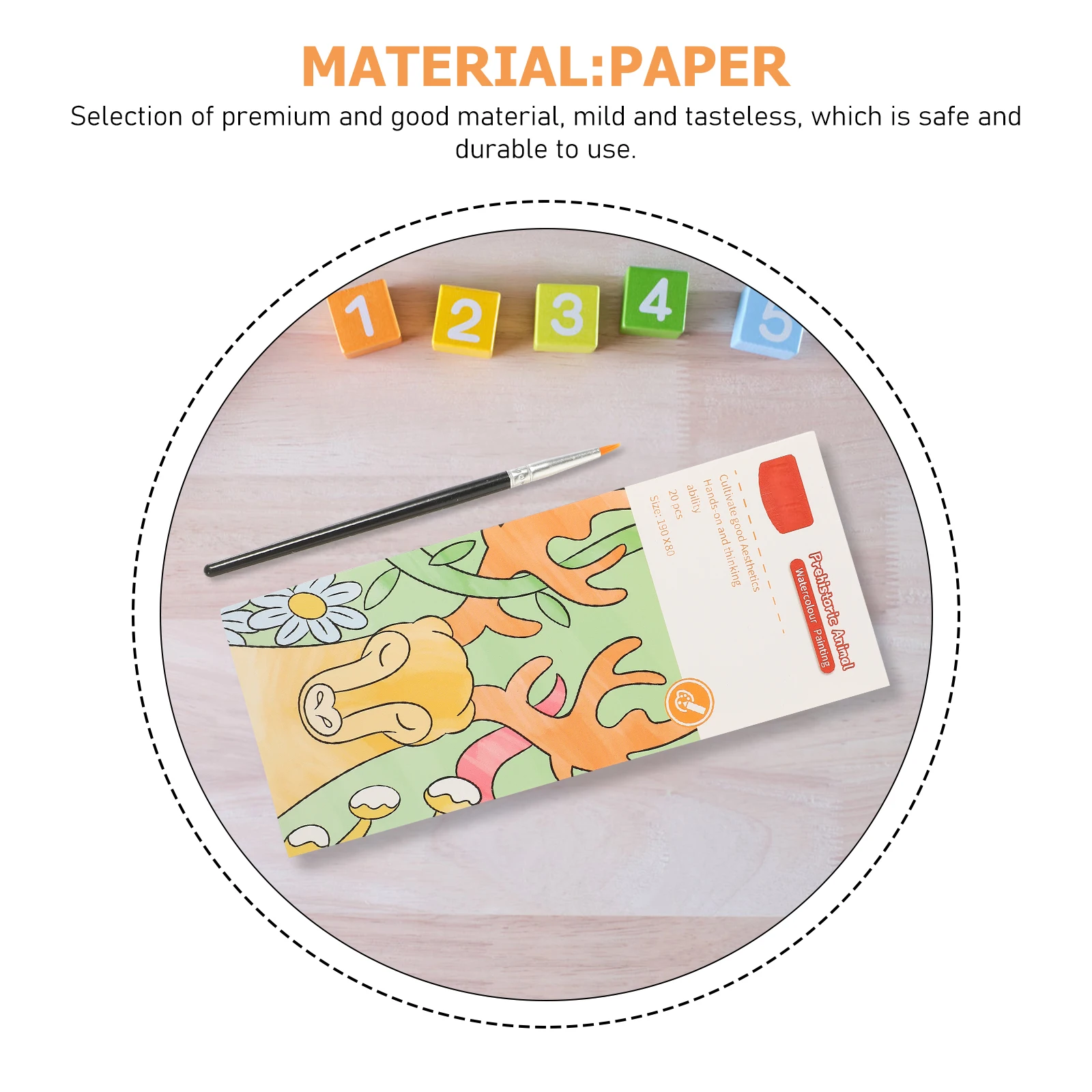 

Water Soluble Paper Kids Coloring Book Ages 2 4 Graffiti Painting Books Toddlers Drawing Learning Creativity Safe