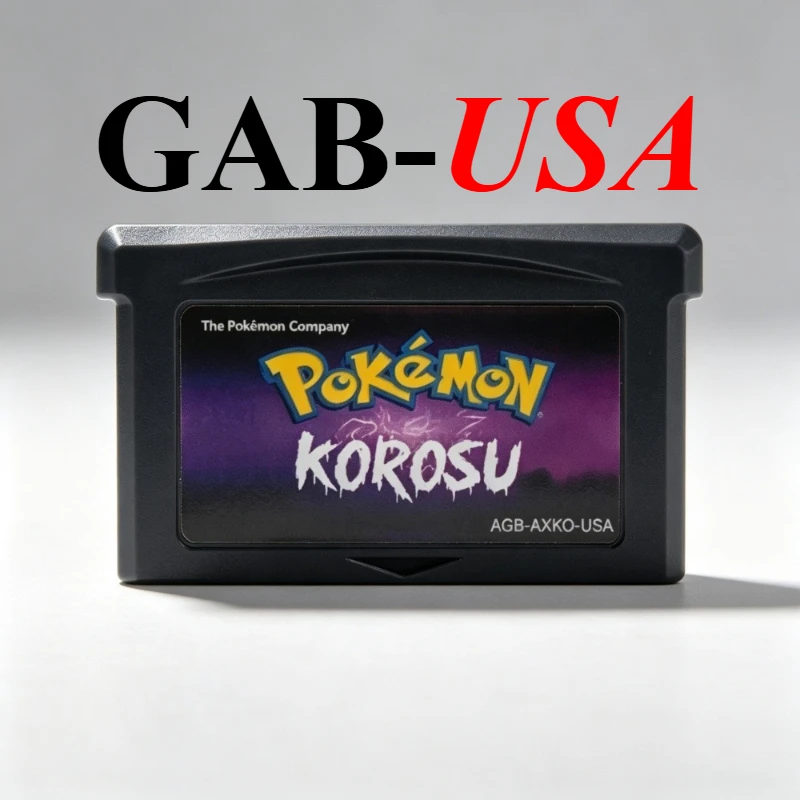 USA GBA Pokémon Spielmodul 32-Bit Videospielkonsolen-Karte AshGray Liquid Crystal Light Platinum Spielkarten-Sammlung Geschenk – Detail 10