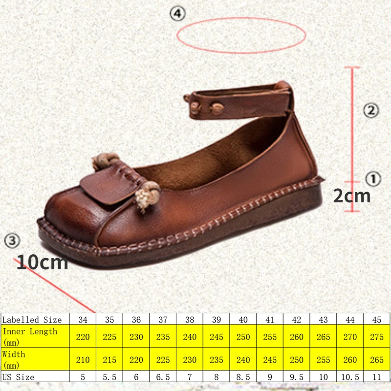 Koznoy 2cm Ethnic Natural Genuine Leather Loafer Summer Comfy Shallow Women Soft Flats Elastic Casual Spring Autumn Sewing Shoes