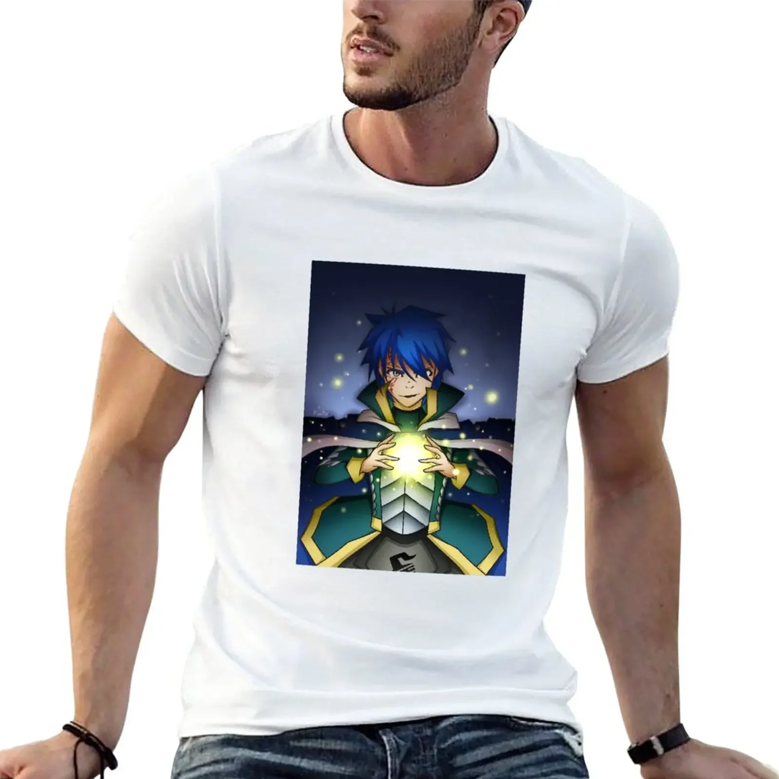 Short Sleeve Casual Cotton O-Neck Summer ellal Fernandes Fairy Tail T-Shirt Blouse oversized heavy weight t shirts for men tops