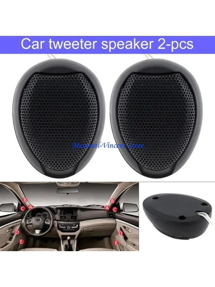 A70F High Frequency Car Audios Loud Sound Speaker 1000W 12V Mini Treble Loudspeakers