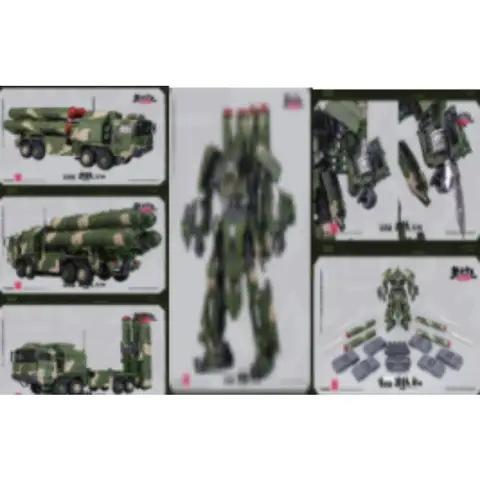 In Stock TouchToys, HQ-9BE Rock Halberd, New Generation [hell Level] Transforming Mecha, Toy Gift Collection