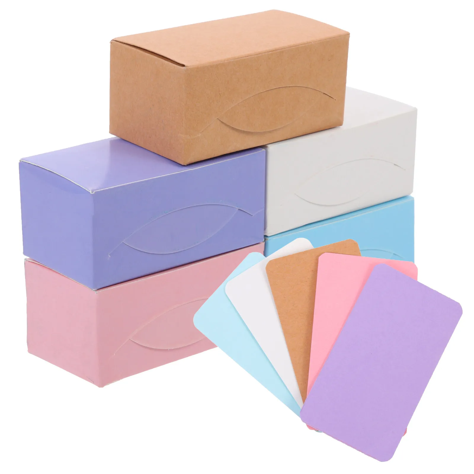 Picture 3: 500Pcs Blank Word Cards Premium Thickened Paper Study Cards for Note Taking Memo Planning to-Do Lists DIY Greeting Card Making