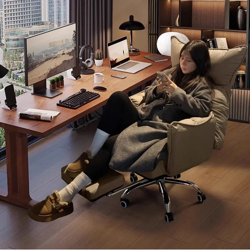 Executive Comfortable Office Chair Arm Nordic Portable Relaxing Reading Office Chair Ergonomic Silla Oficina Trendy Furniture