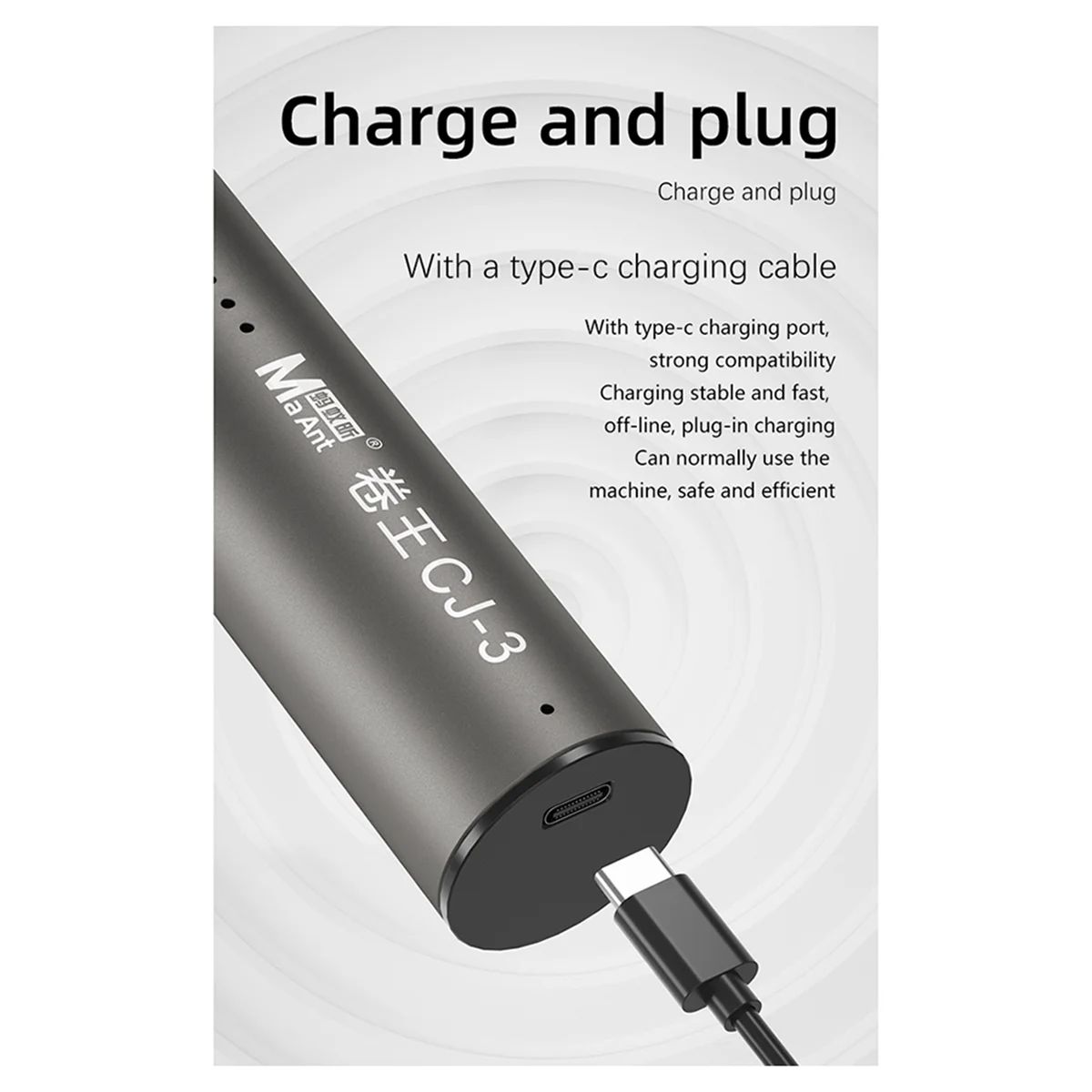 AA25  CJ-3 Roll Electric OCA Glue Remover Four Speeds Adjustable for Mobile Phone Repair OCA Glue Removal Cleaning