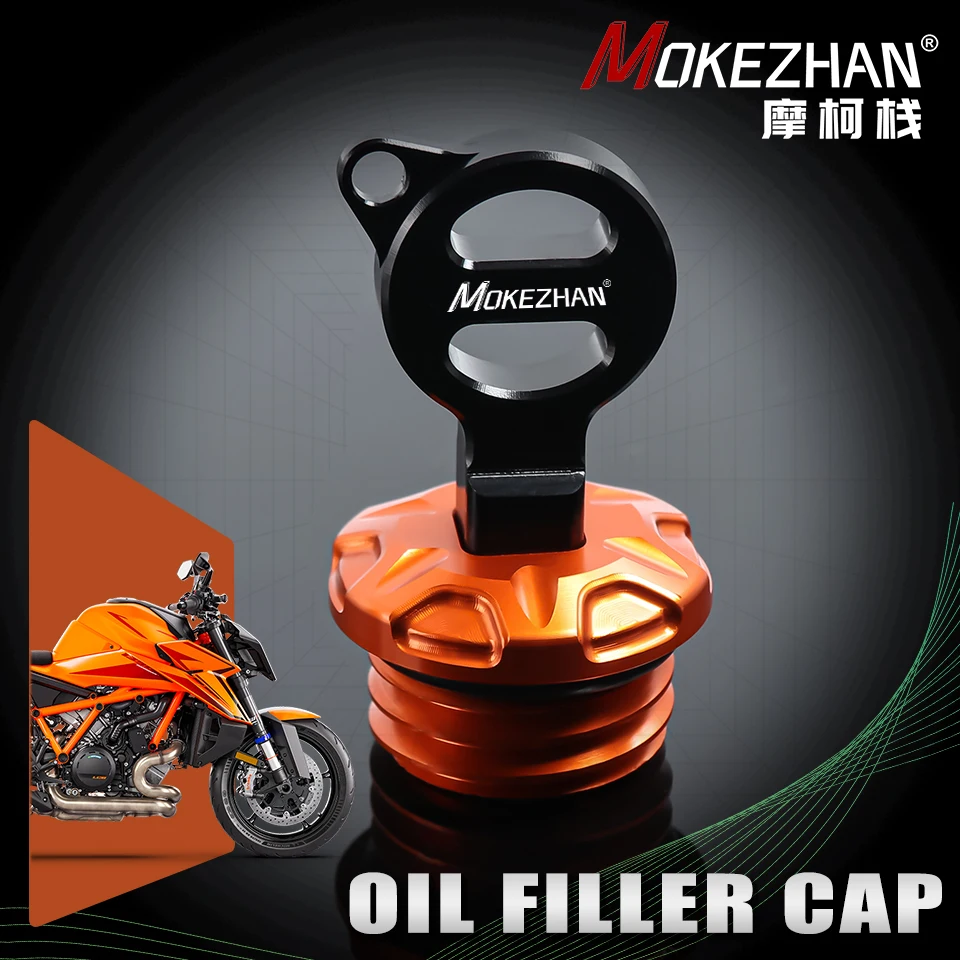 

Motorcycles Anti theft Engine Oil Filler Cap Cover Accessories For KTM 1390 Super Duke R / EVO Duke1390 SuperDuke R 2024+ Parts