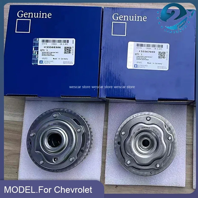 Árbol de levas de sincronización de admisión y escape, engranaje de leva 55567048 55567049 55568386 para Chevrolet Aveo Cruze Pontiac Opel Vauxhall Astra Zafira