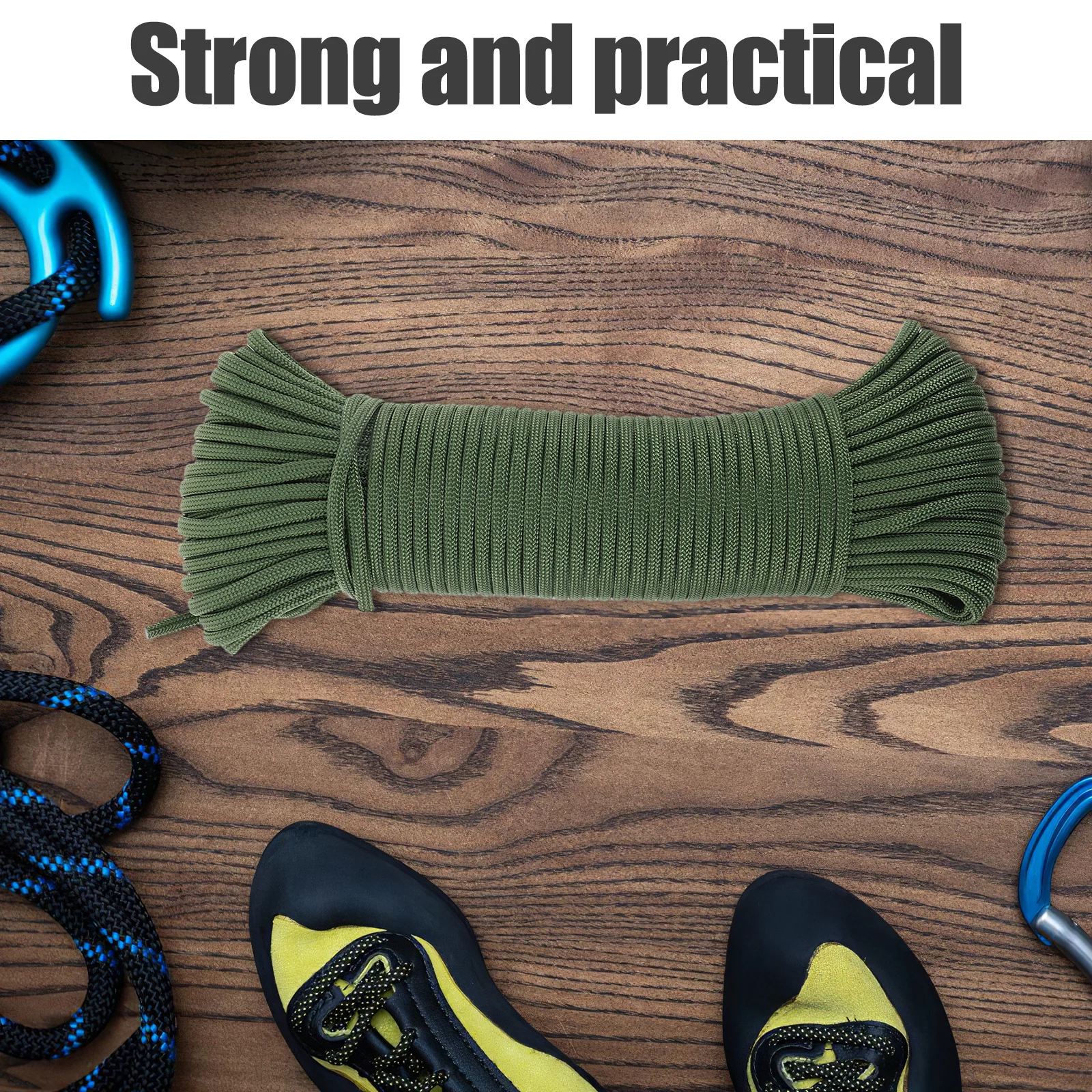 31 متر في الهواء الطلق حبل مساعد عالية القوة مضفر فائدة الحبل التخييم خيمة يندبروف حبل بقاء المظلة الحبل