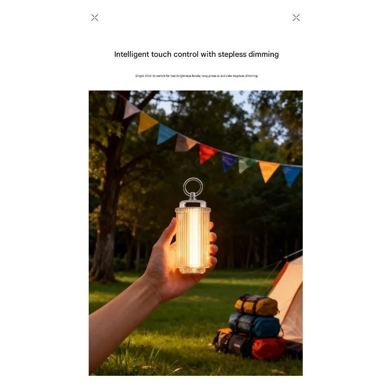 

N96R Camping Lantern 3000Mah USB Rechargeable 38 LED Tent Light Portable Mini Flashlight Outdoor Emergency Lamp For Hiking