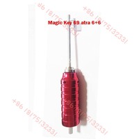 Newest Haoshi Tools Magic Key Tool ATRA 6+6 Atra 6 6 Double Bit Locks Master Key Decoder Lock Pick Set Locksmith Tool