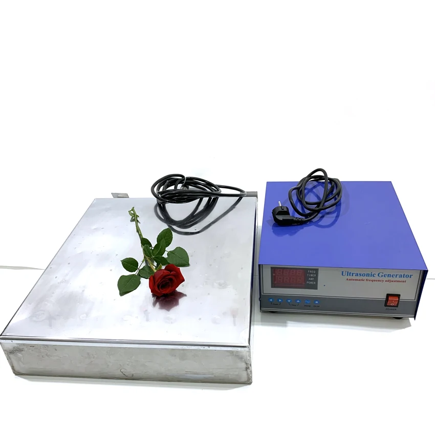 1000W 33khz Immersible Ultrasonic Vibration Plate With Sweep Generator For Cleaning Of Processing Utensils In The Pharmaceut